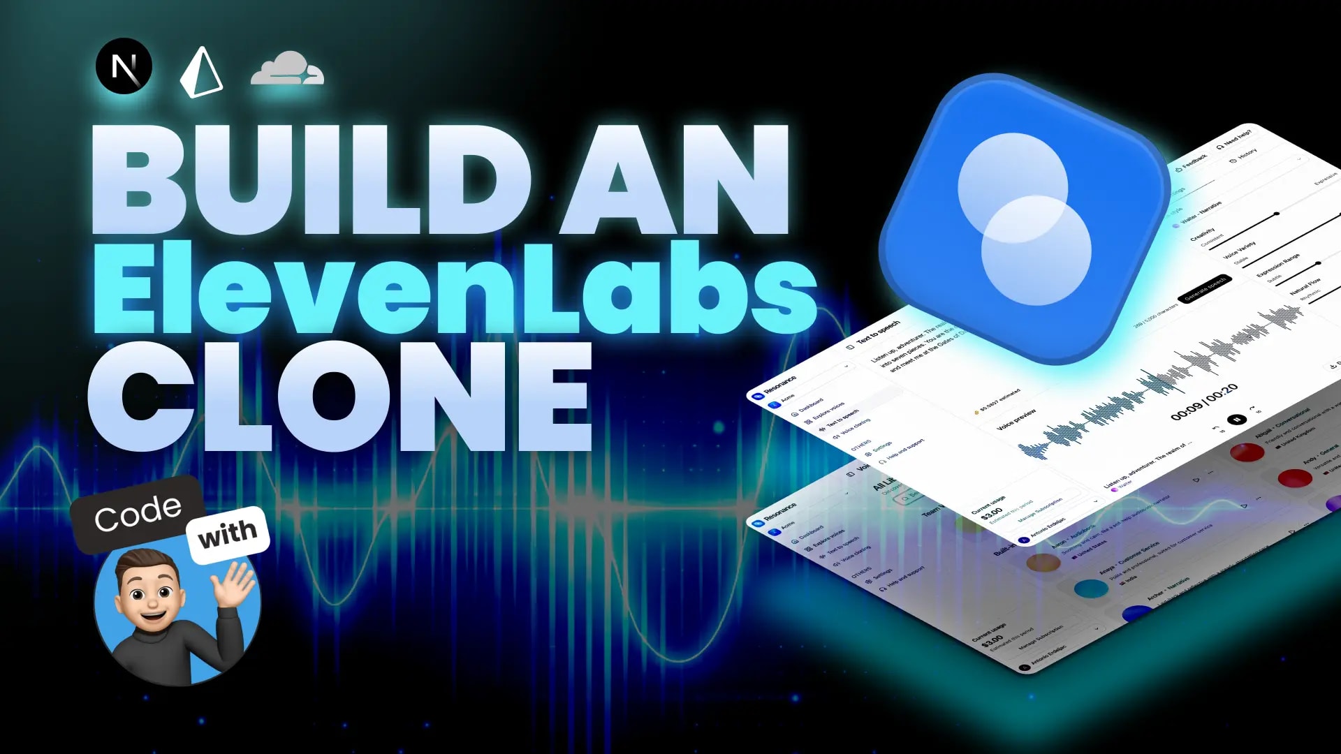 Build and Deploy a Full Stack ElevenLabs Clone