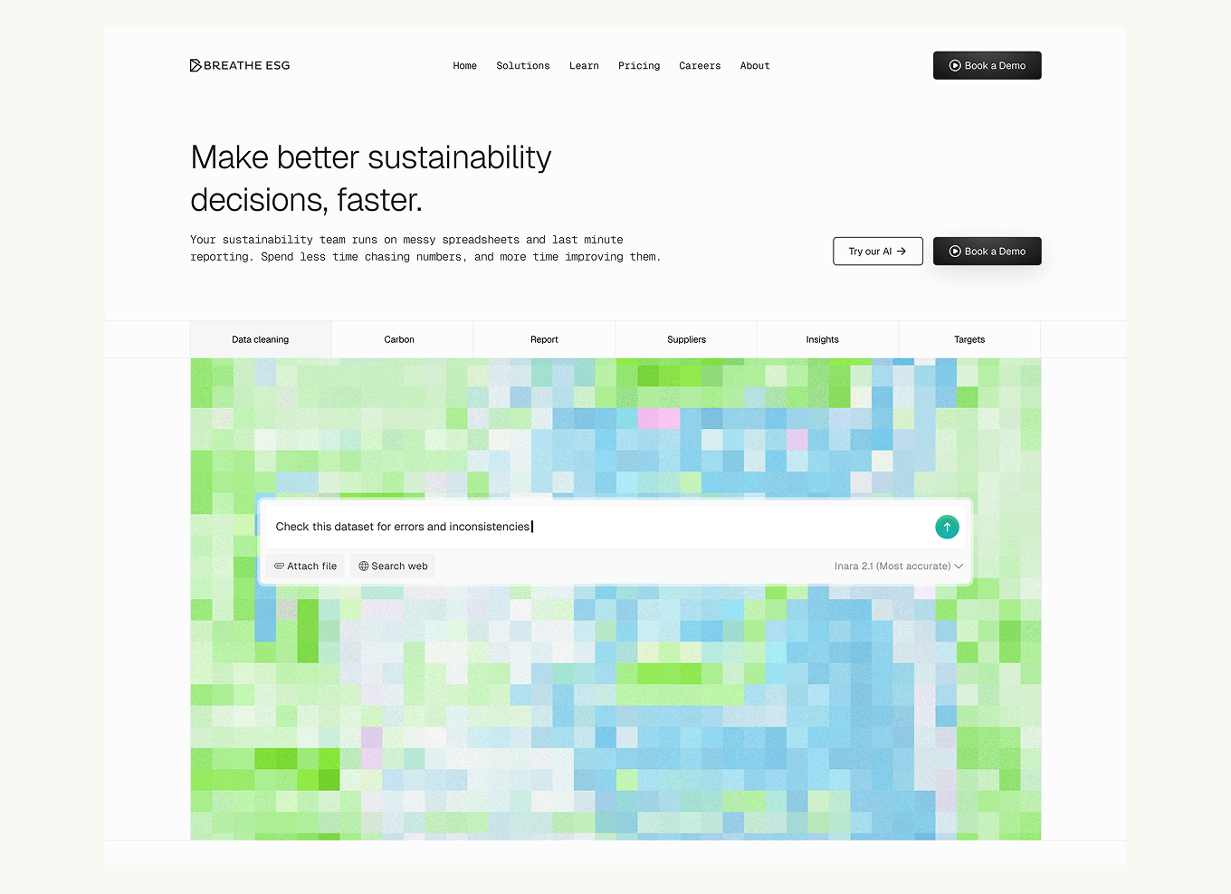 Breathe ESG brand identity in context