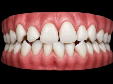 Crowding — 3D dental model