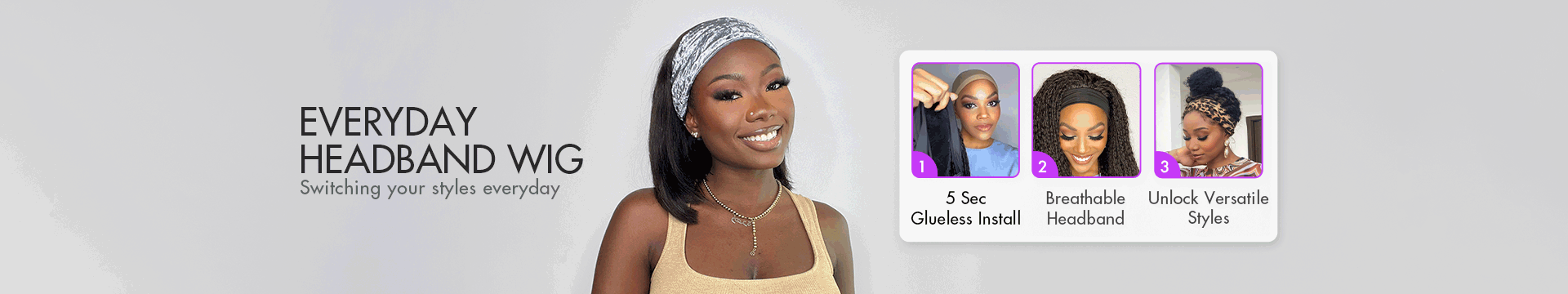 Headband Wigs — Beyond Lace