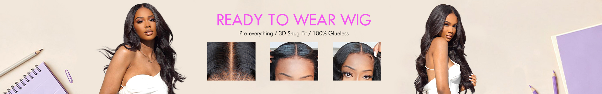 Glueless Wigs — Beyond Lace
