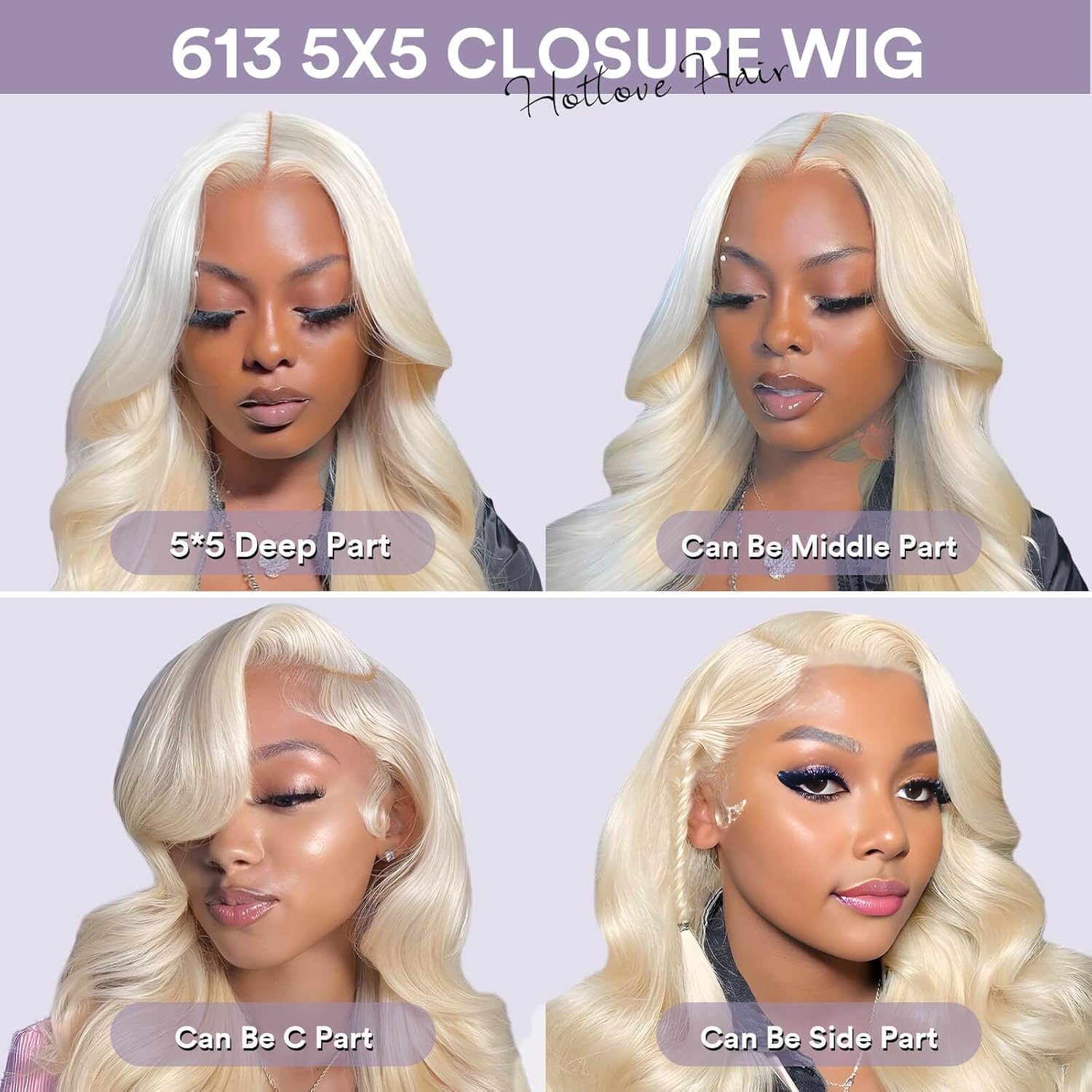 Beyond Lace virgin Remy human hair unit