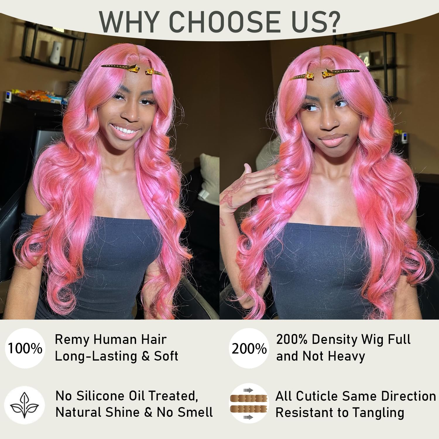 Beyond Lace virgin Remy human hair unit
