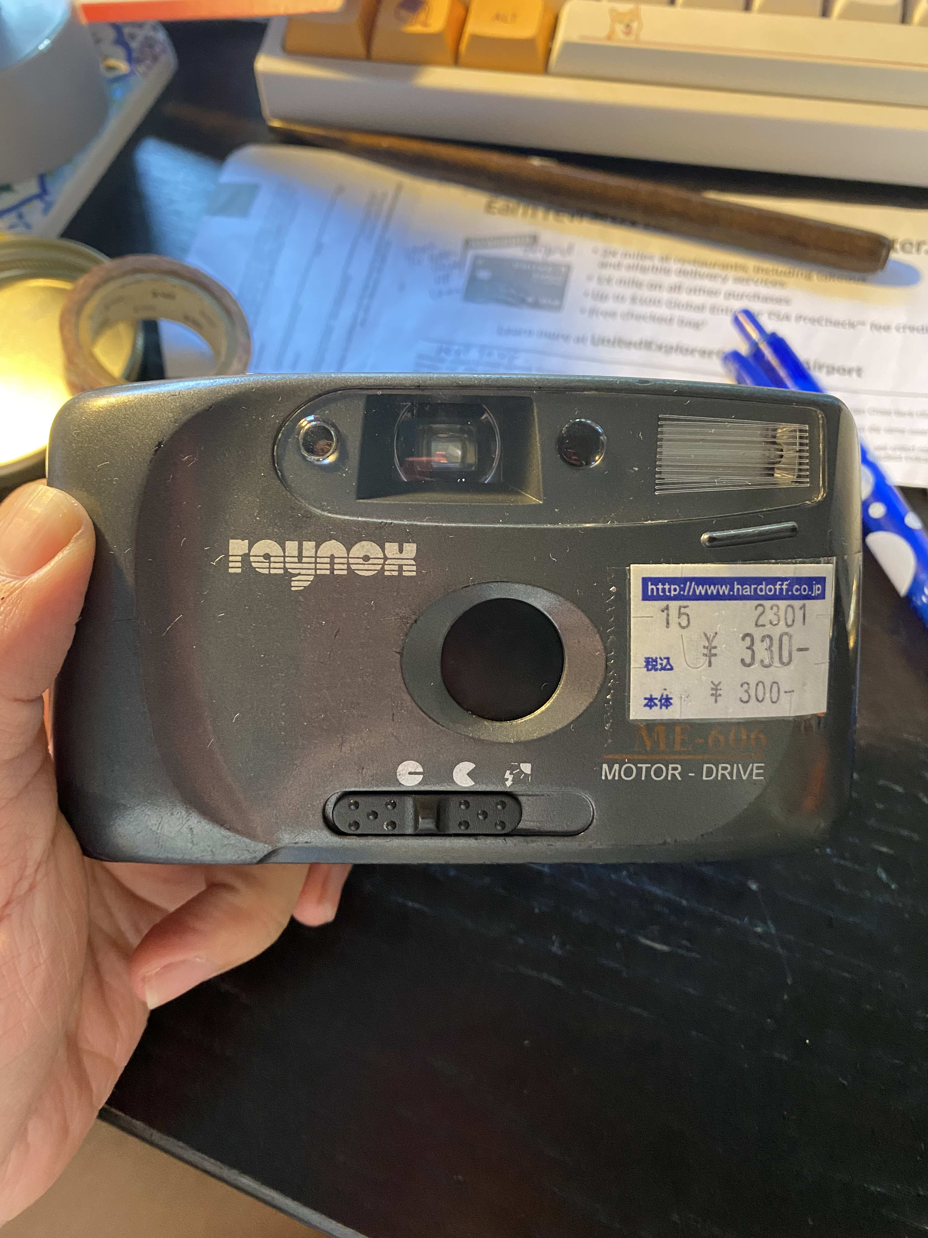 Photo of Raynox ME-606 camera with a price tag of 300 JPY