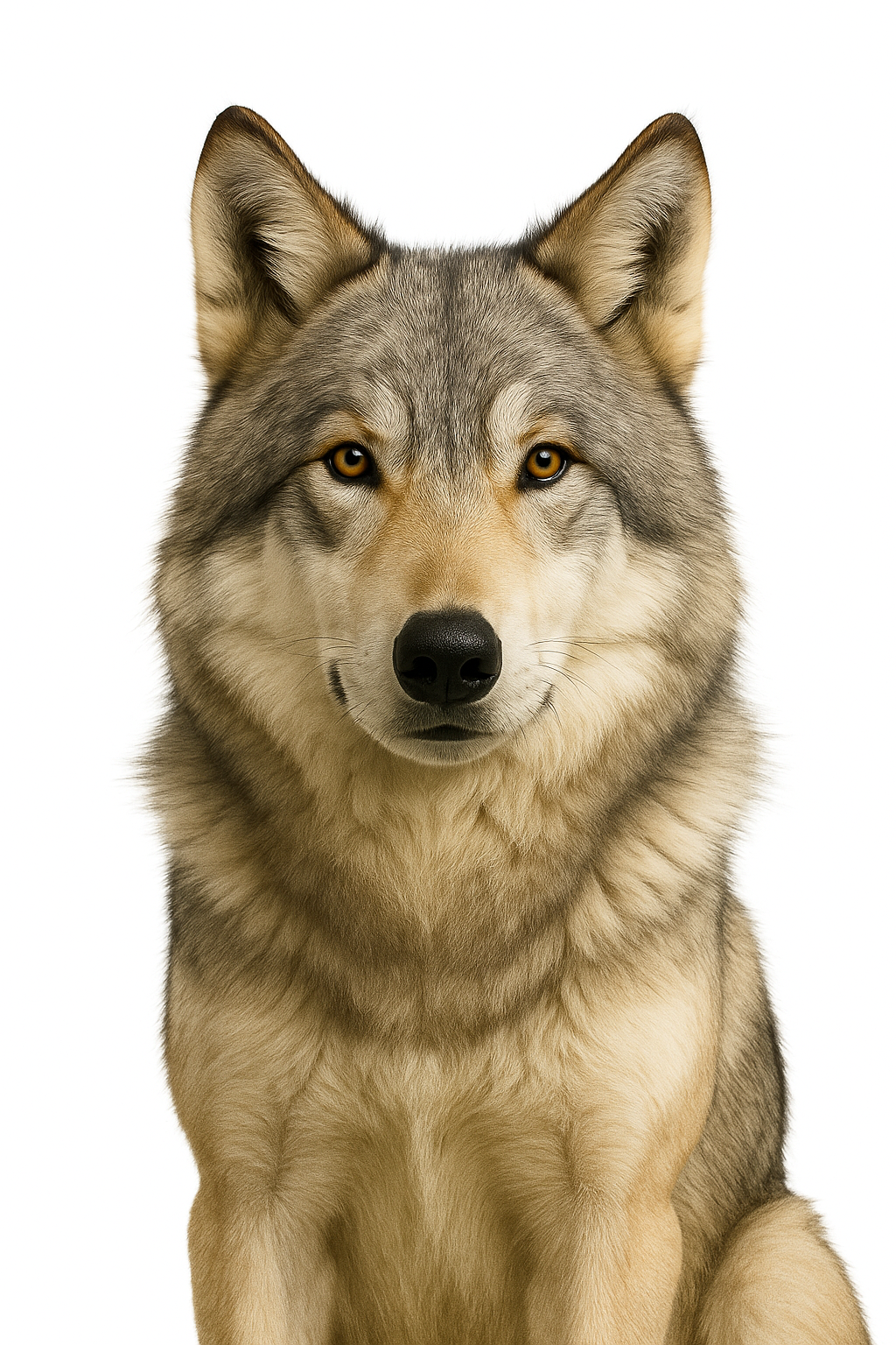 Portrait of a wolf