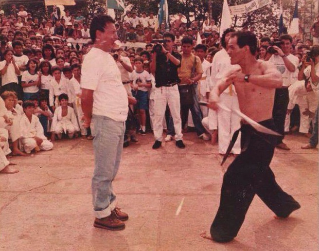 Obra do Historiador e Artista Plástico Enilson Amorim conta as origens do taekwondo no Acre, (Imagem: Acervo do escritor)