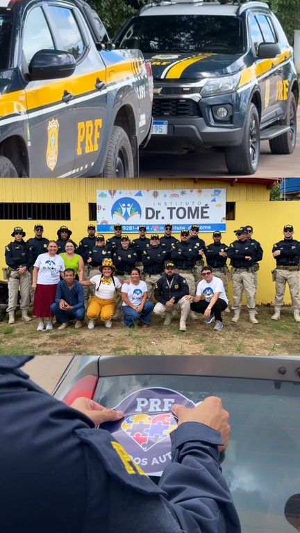 Ao longo do dia, equipes da PRF estiveram presentes em diferentes pontos do Acre, promovendo ações de orientação e sensibilização