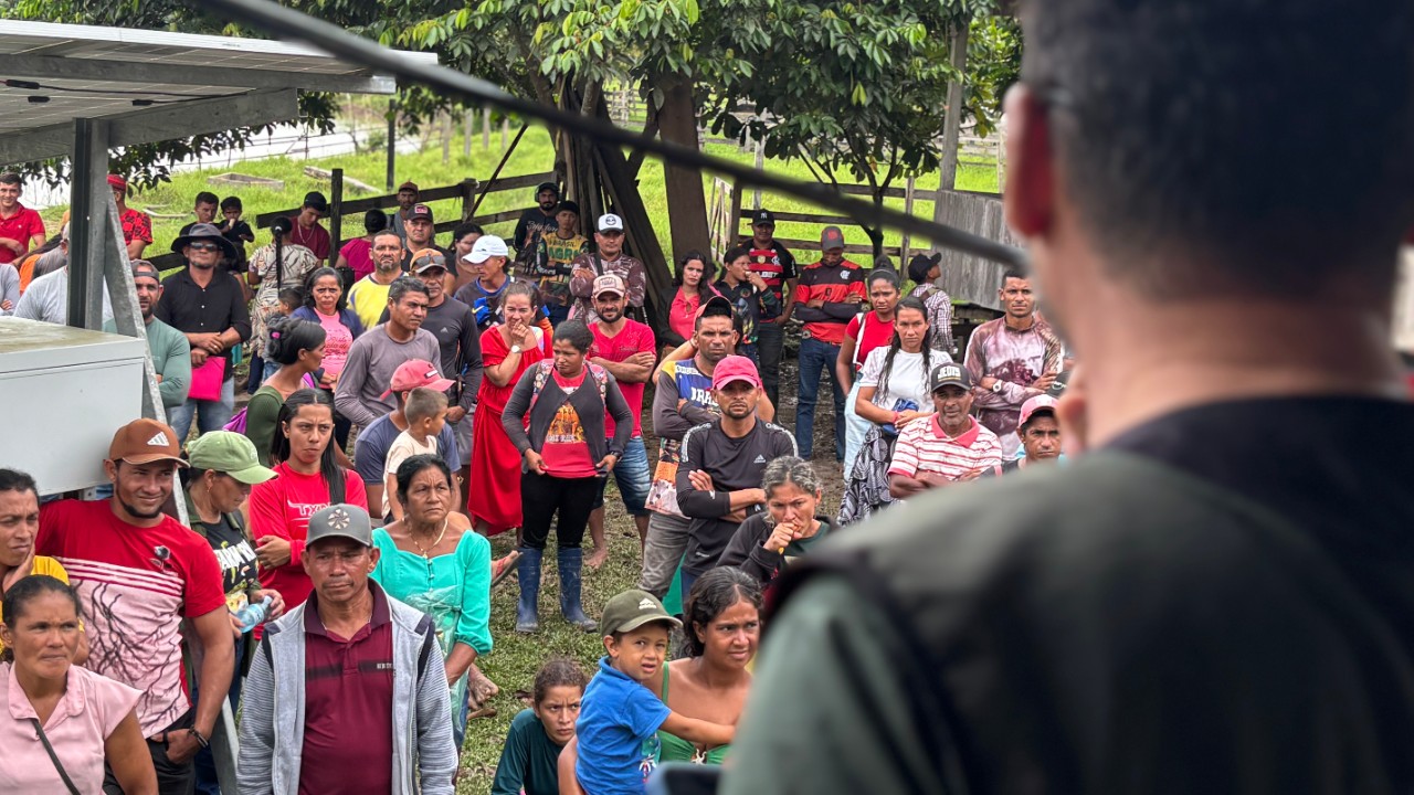 No Projeto de Desenvolvimento Sustentável (PDS) Acaraú, na zona rural de Tarauacá, foram assinados 82 contratos