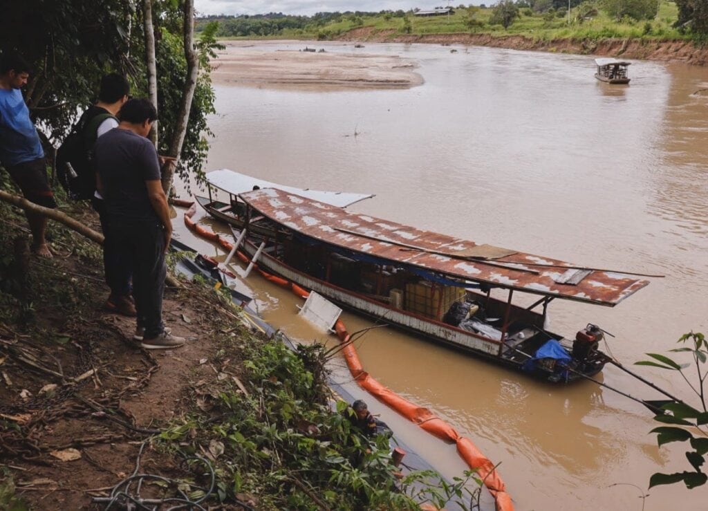 Empresa terá que pagar R$ 3 milhões por vazamento de óleo no Rio Tarauacá. Foto: cedida