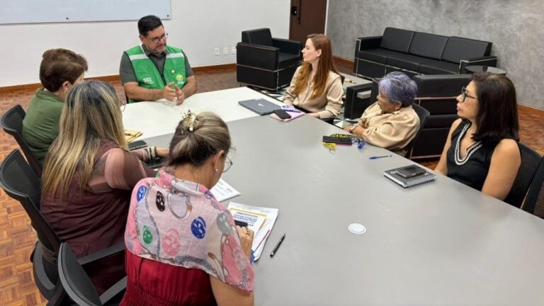 Representantes do MEC e da SEE alinham o acolhimento psicológico das vítimas através dos programas Escola que Protege e Escola Segura | Foto: Cedida