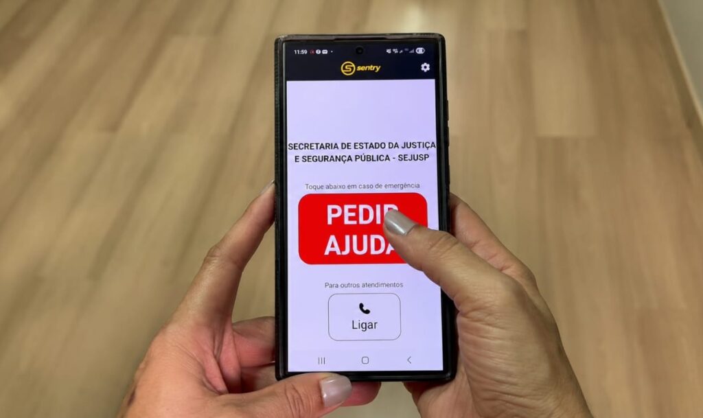 O aplicativo Escola Segura já recebeu 25 acionamentos desde o lançamento em novembro de 2024 | Foto: Ana Paula Xavier/Sejusp