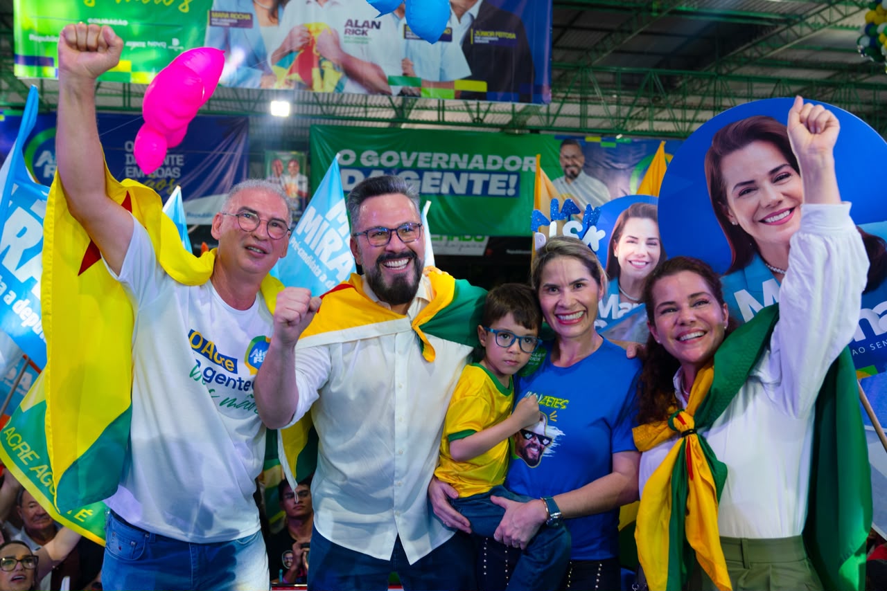 Ao apresentar Ricardo Leite como companheiro de chapa, Alan destacou a trajetória do empresário no setor produtivo e afirmou que sua experiência na geração de empregos fortalecerá um eventual governo voltado ao crescimento econômico e à criação de oportunidades.  Um dos momentos mais emocionantes da convenção ocorreu quando Alan Rick chamou sua mãe, Gorete, ao palc