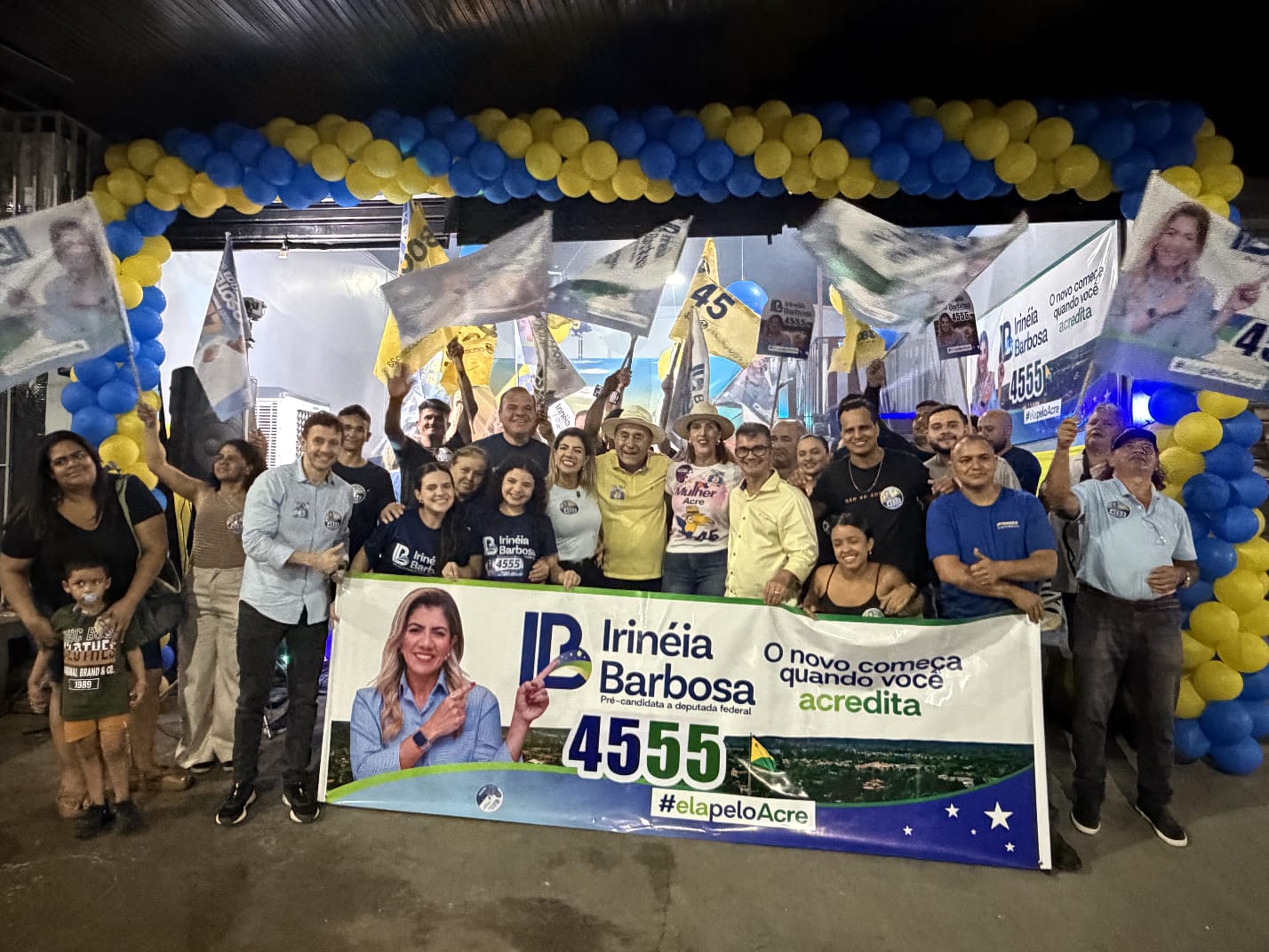 Para Irinéia, a abertura do comitê representa mais do que o início de uma nova fase da campanha