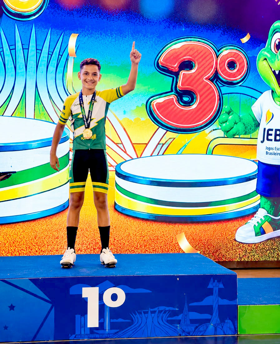 Saulo Francisco garantiu o ouro prata na Série Bronze