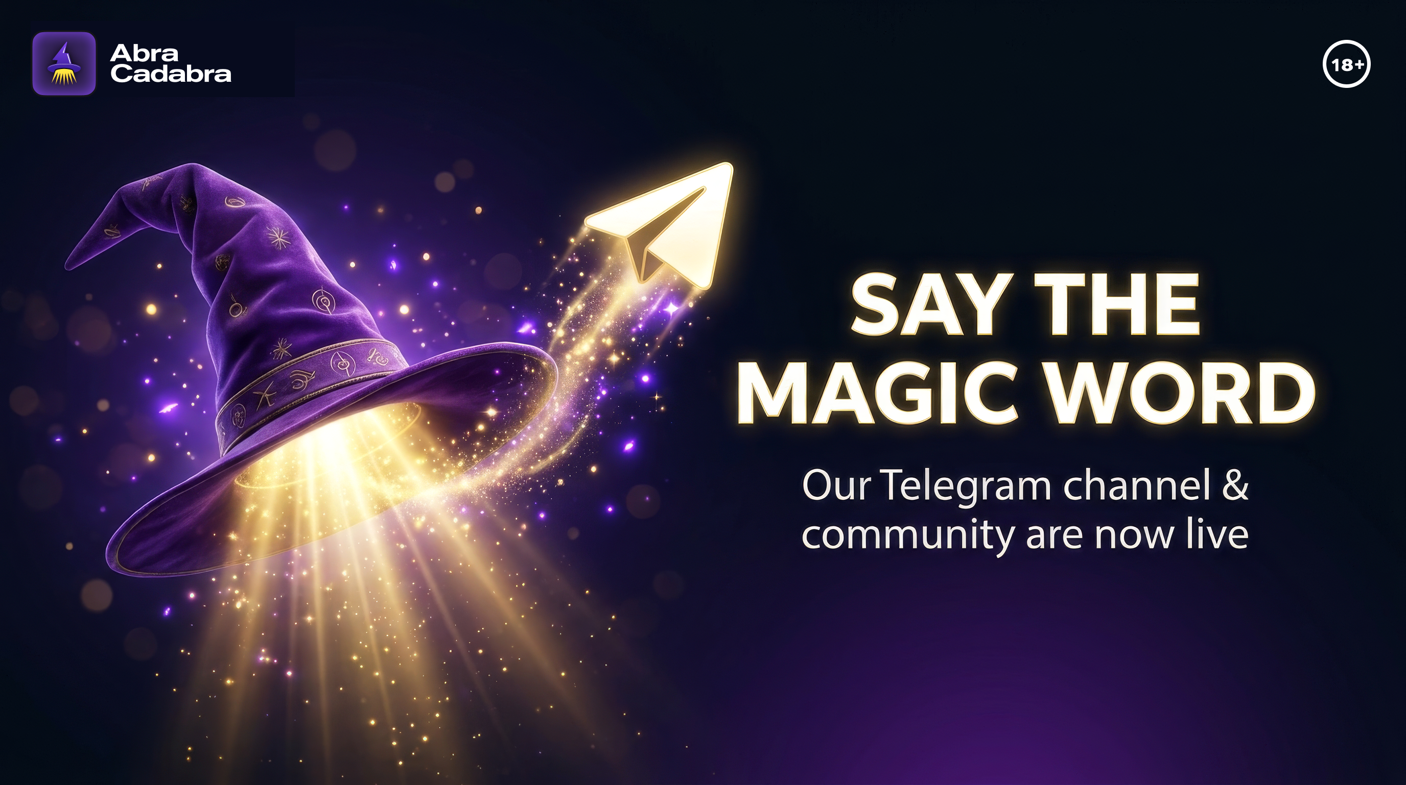 Say the Magic Word: AbraCadabra Is Now on Telegram