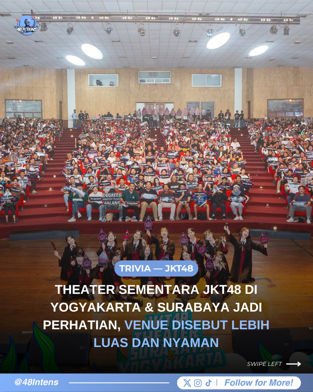 Theater Sementara Di Yogyakarta & Surabaya menjadi sorotan! Venue disebut Lebih Luas dan Nyaman
