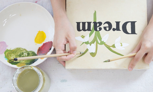 Seoul] Drawing paintings of characters at bliss workshop Oneday ...