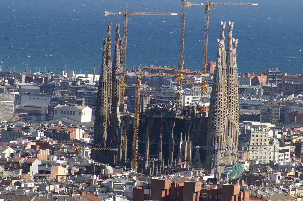 The Sagrada Familia Temple