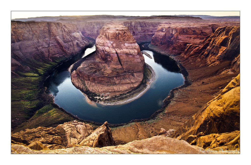 Horseshoe Bend at sunset 20120309_1042