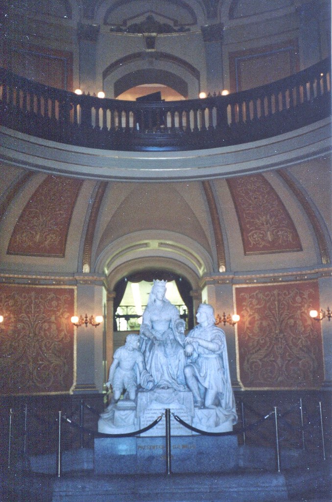 Sacramento California - State Capitol of California - Rotunda - Columbus’ Last Appeal to Queen Isabella