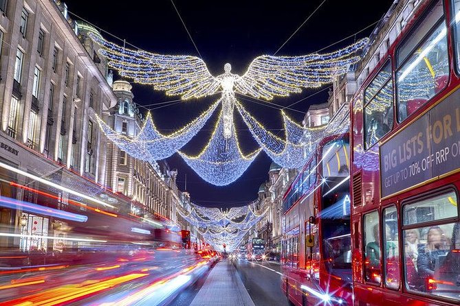 London by Night Bus Tour with Christmas Lights and Live Guide - Viator