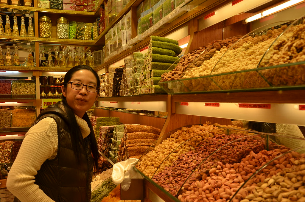 A Chinese lady I met on the tour