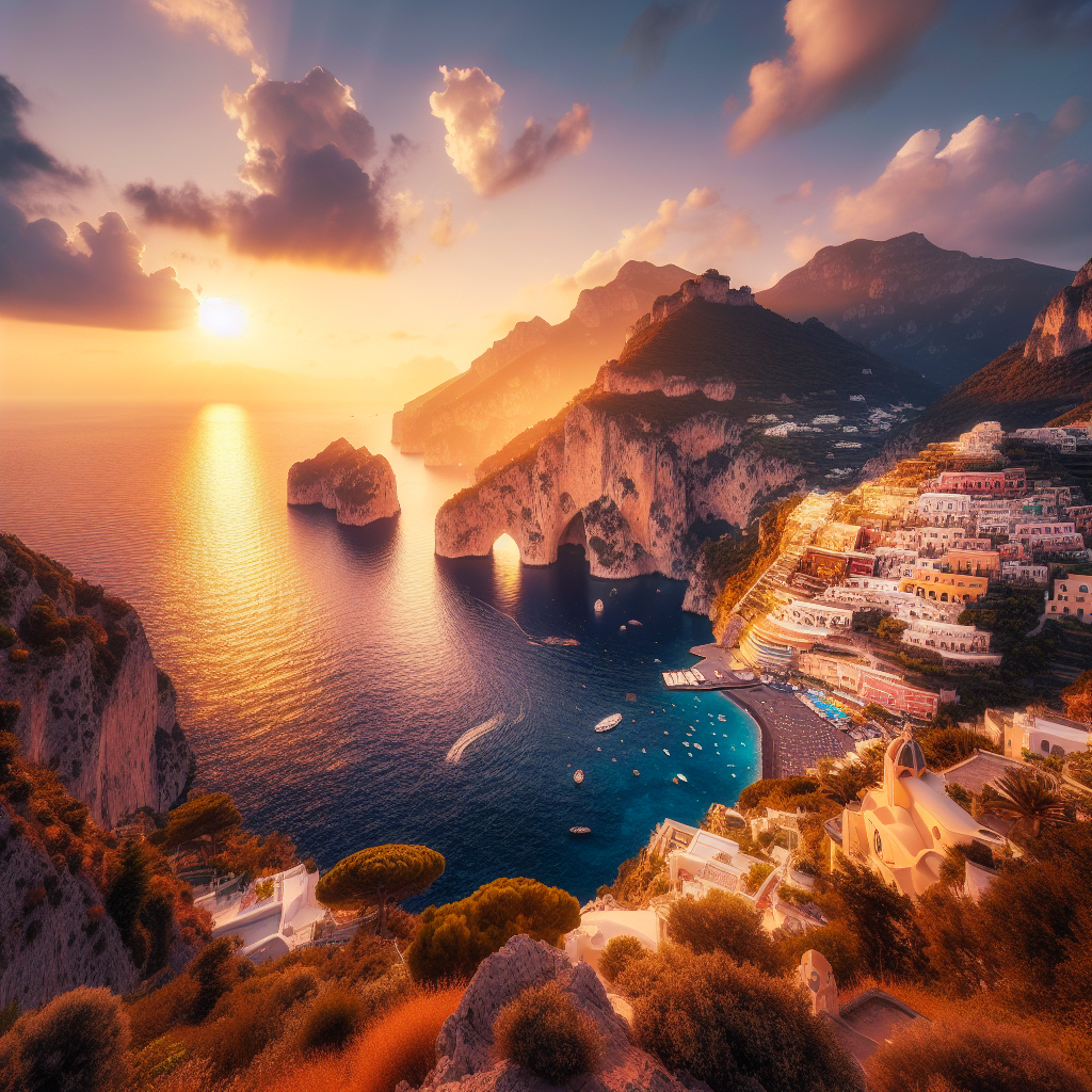 [1박2일]이탈리아 남부투어#포지타노💎카프리&푸른동굴&4성호텔포함#최대23인 #우노트래블 여행 풍경 사진