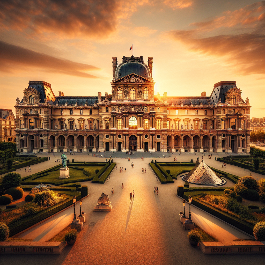 소수6✨️루브르 특별한 하루 여행 풍경 사진