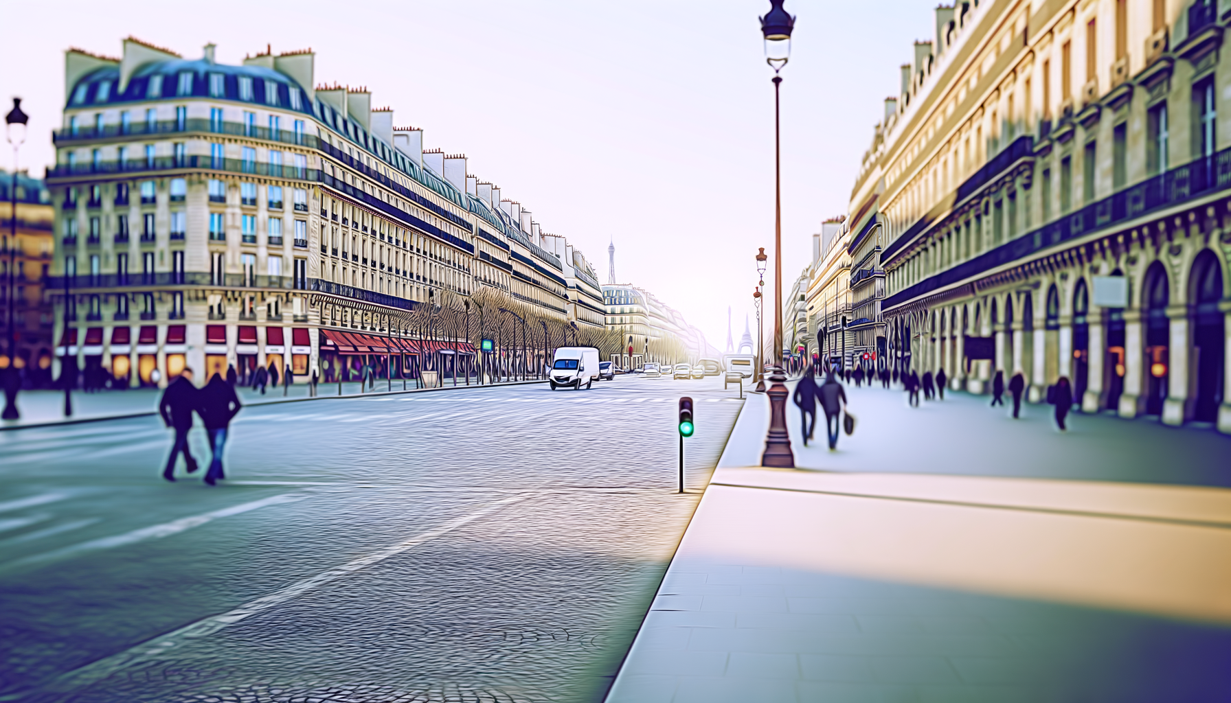 데이트립의 낭만 파리 여행 풍경 사진