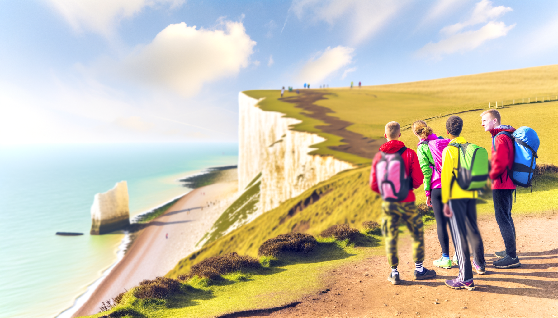 C[런던짱트립]세븐시스터즈+500년된마을+브라이튼.파빌리온.양떼+김치볶음밥+무료야경 투어 체험 추천