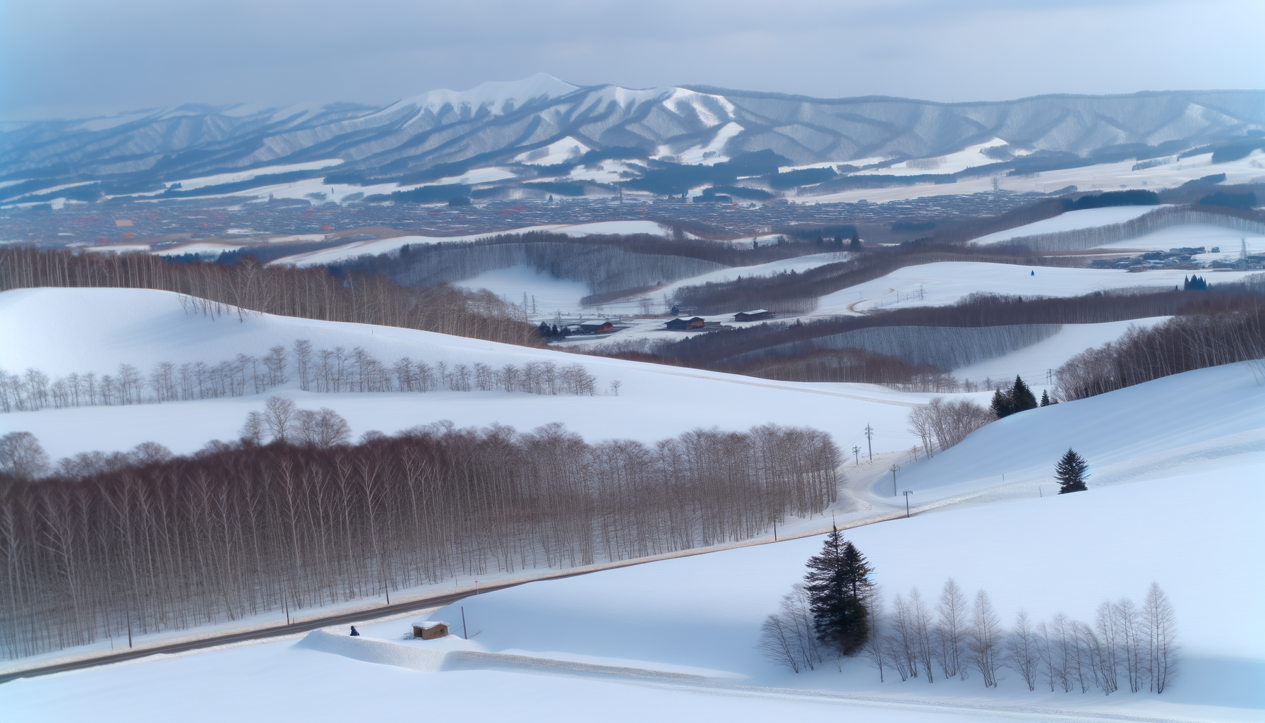 [홋카이도설경미식투어]준페이 1초도 웨이팅 여행 풍경 사진