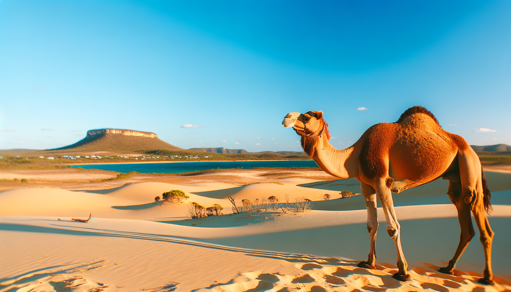 [+프리미엄 풀코스] 사막•낙타•돌고래•와인 여행 풍경 사진