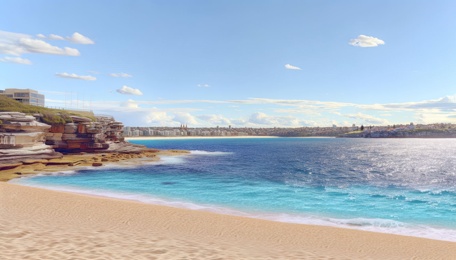 [반나절 알차게] 공항픽업·본다이·동부해안·시드니대학교*2인출발* 여행 풍경 사진