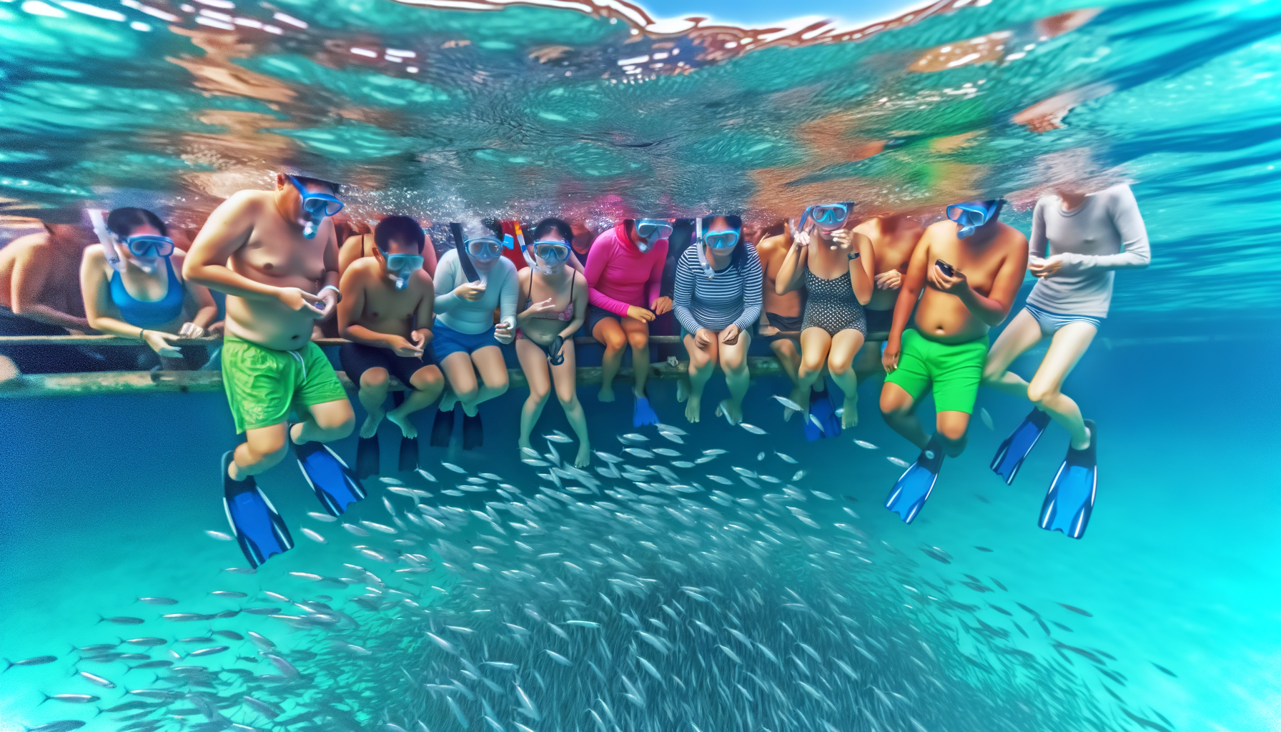 [실속에실속] 나팔링 정어리떼 투어 체험 추천