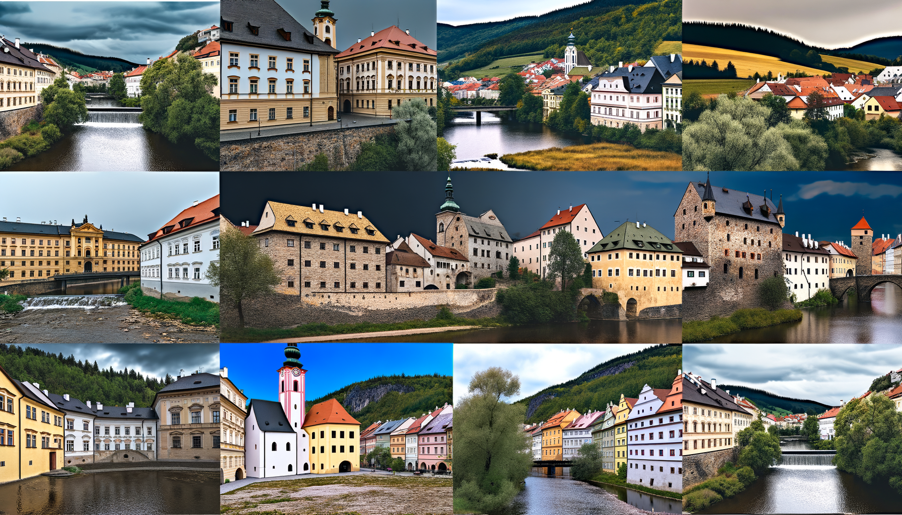 [리얼샌딩투어] 프라하-체스키크룸로프-할슈타트-잘츠부르크 (2인 여행 풍경 사진