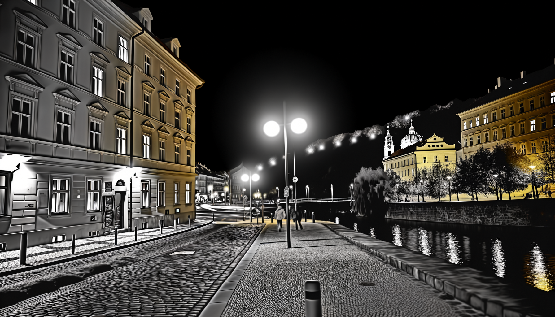 [야경 도보] 프라하 여행 풍경 사진