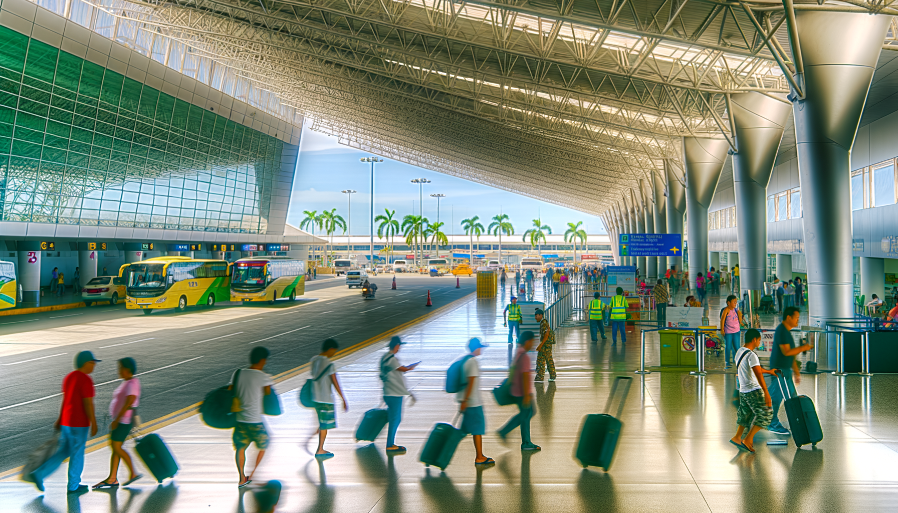[세부] 공항 항구 여행 풍경 사진