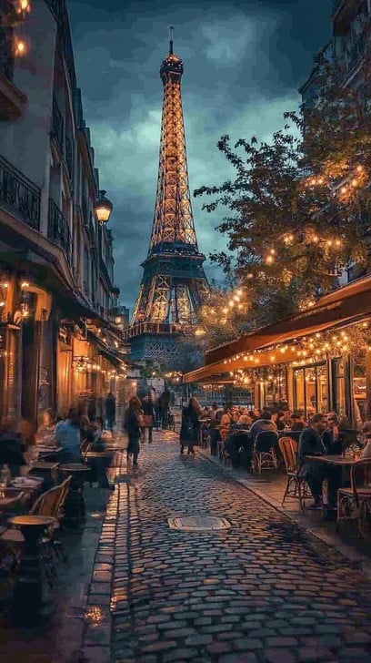 파리 에펠탑 야경