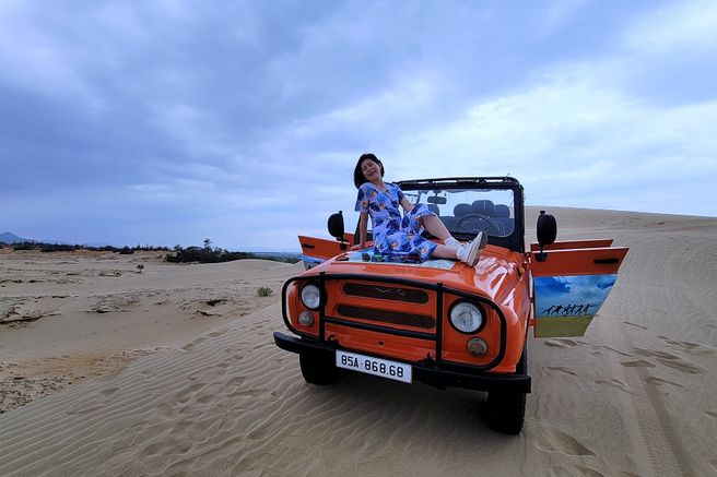 나트랑 판랑사막 지프투어(스냅사진, 선라이즈 선택 가능, ATV 신청 가능)