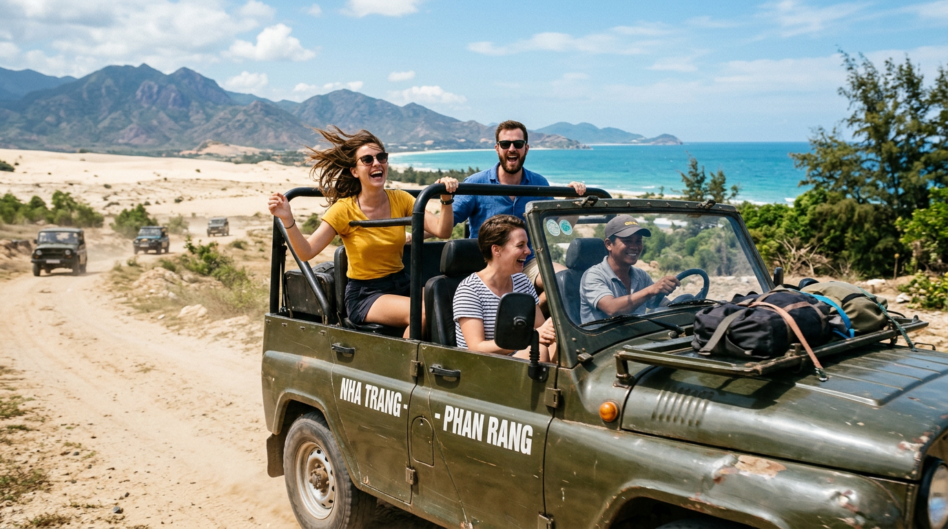 나트랑 판랑사막 지프투어(스냅사진, 투어 체험 추천