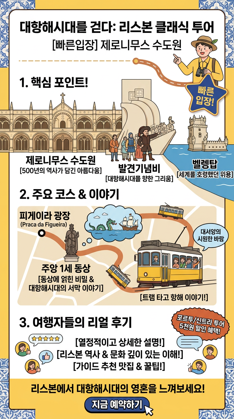 [빠른입장] 대항해시대를 걷다 투어 핵심 포인트