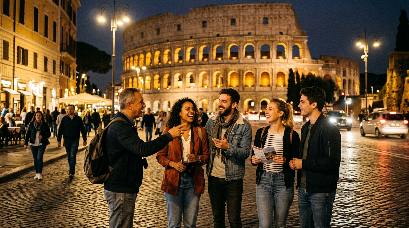 [엔터로마정복] (오전+야경) 할인 투어 체험 추천