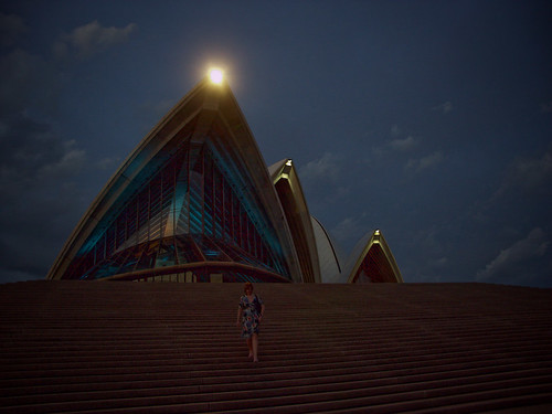 오페라 하우스 야경 산책