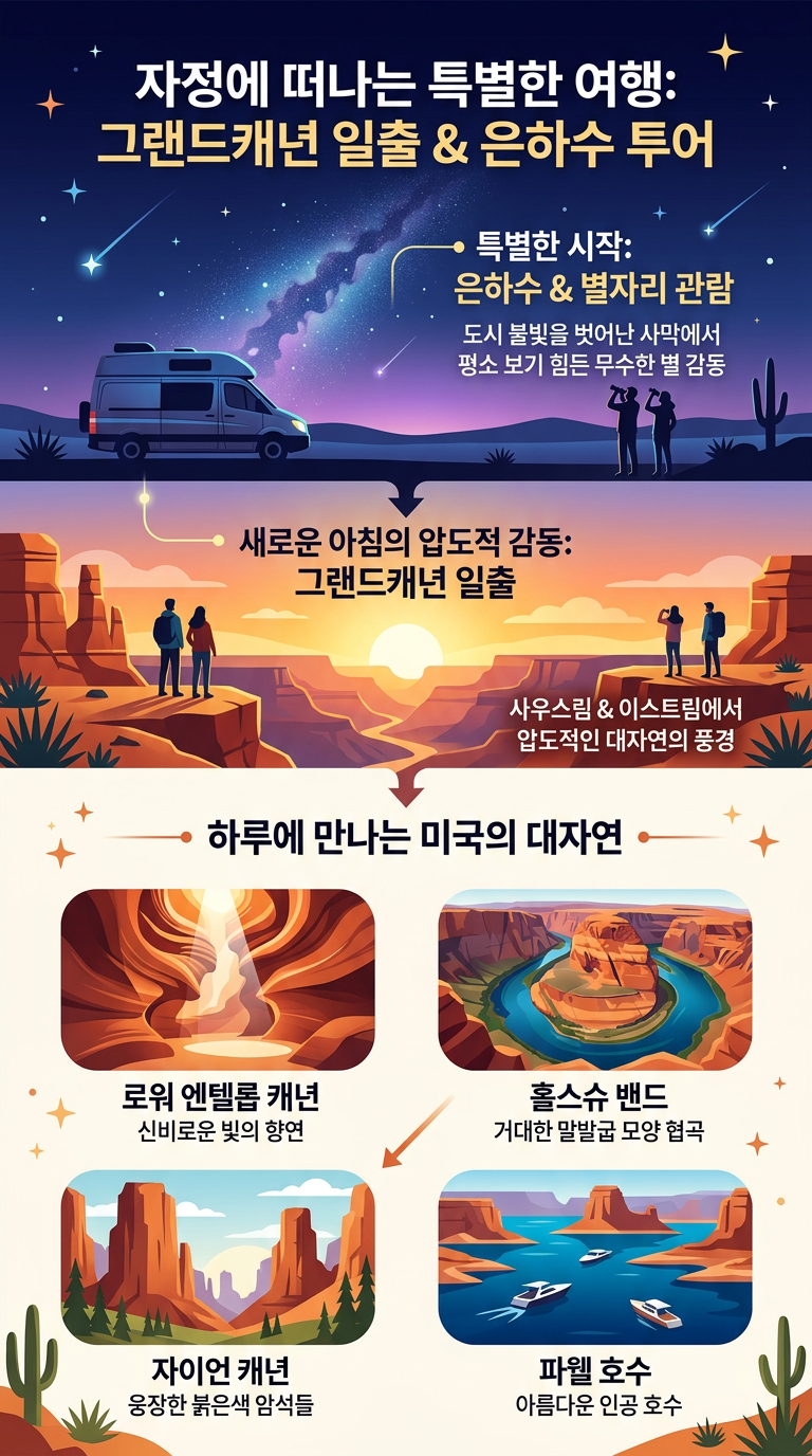 [당일투어] [자정 출발] 투어 핵심 포인트