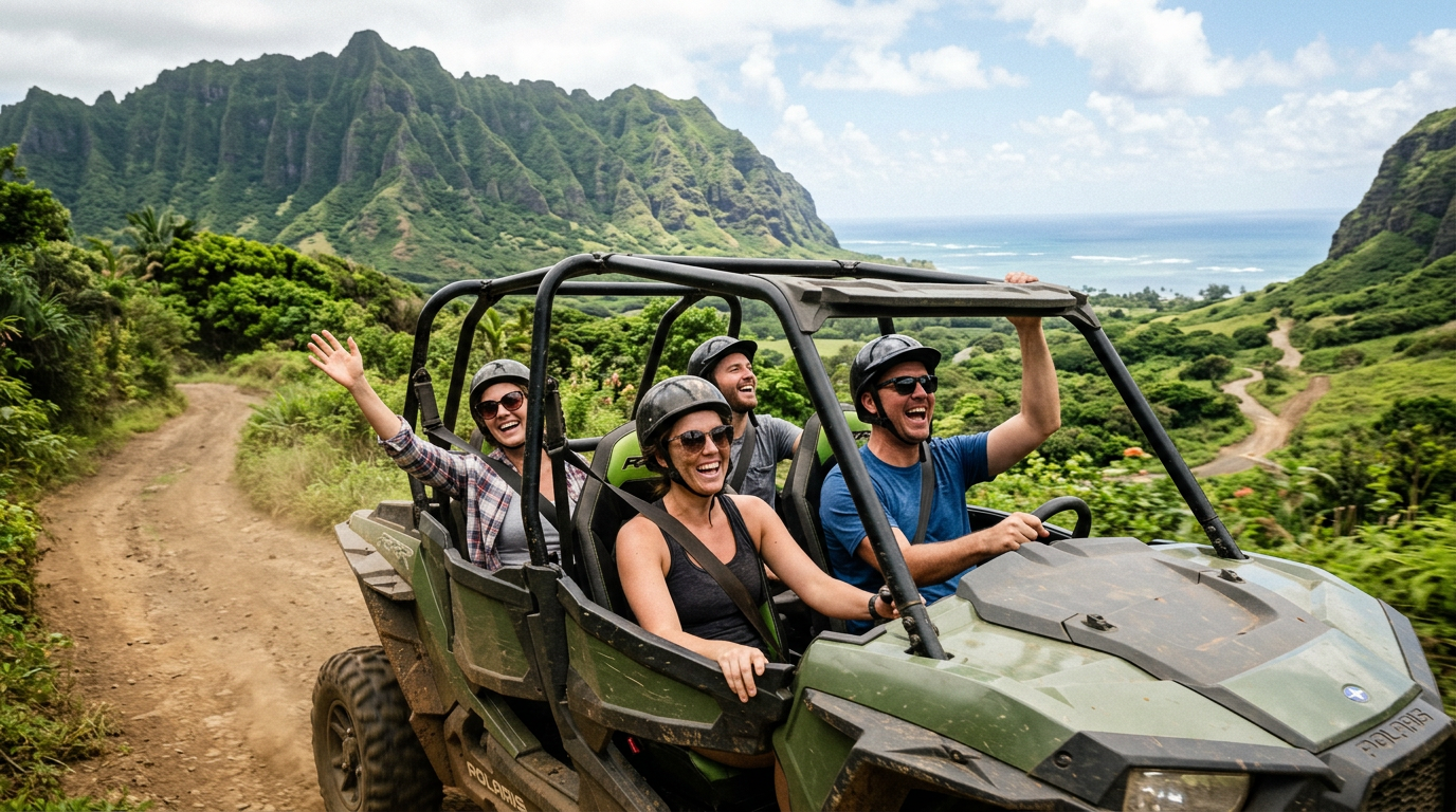 [오아후] 쿠알로아 랜치 투어 체험 추천