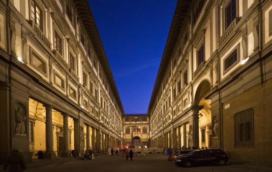 우피치 미술관 야간 투어