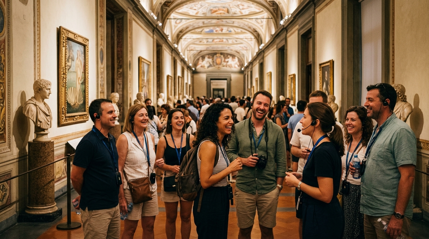 우피치 미술관+시내 야경투어 투어 체험 추천