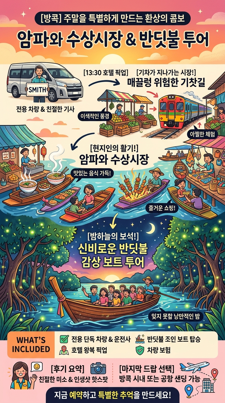 [공항샌딩 가능] 암파와 투어 핵심 포인트