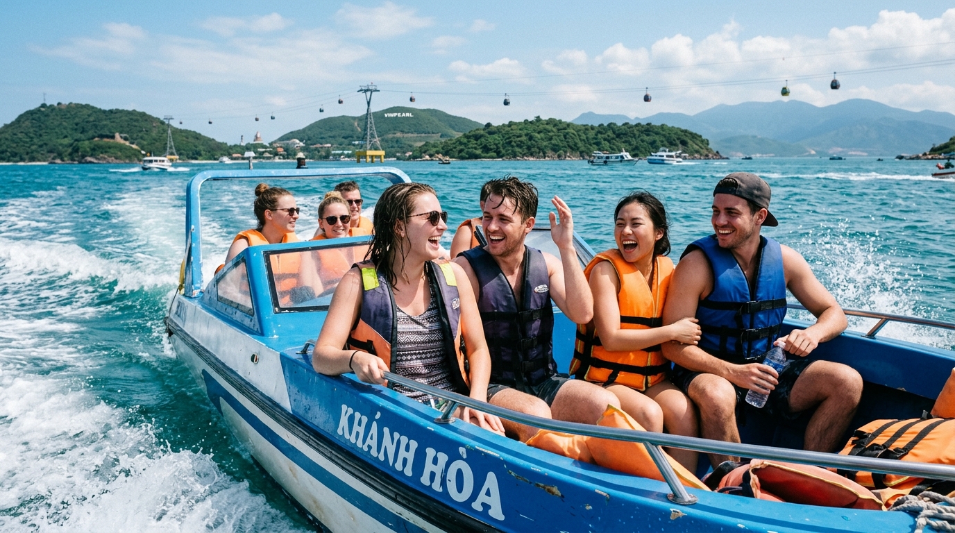 나트랑 스피드보트투어 (조용한 투어 체험 추천