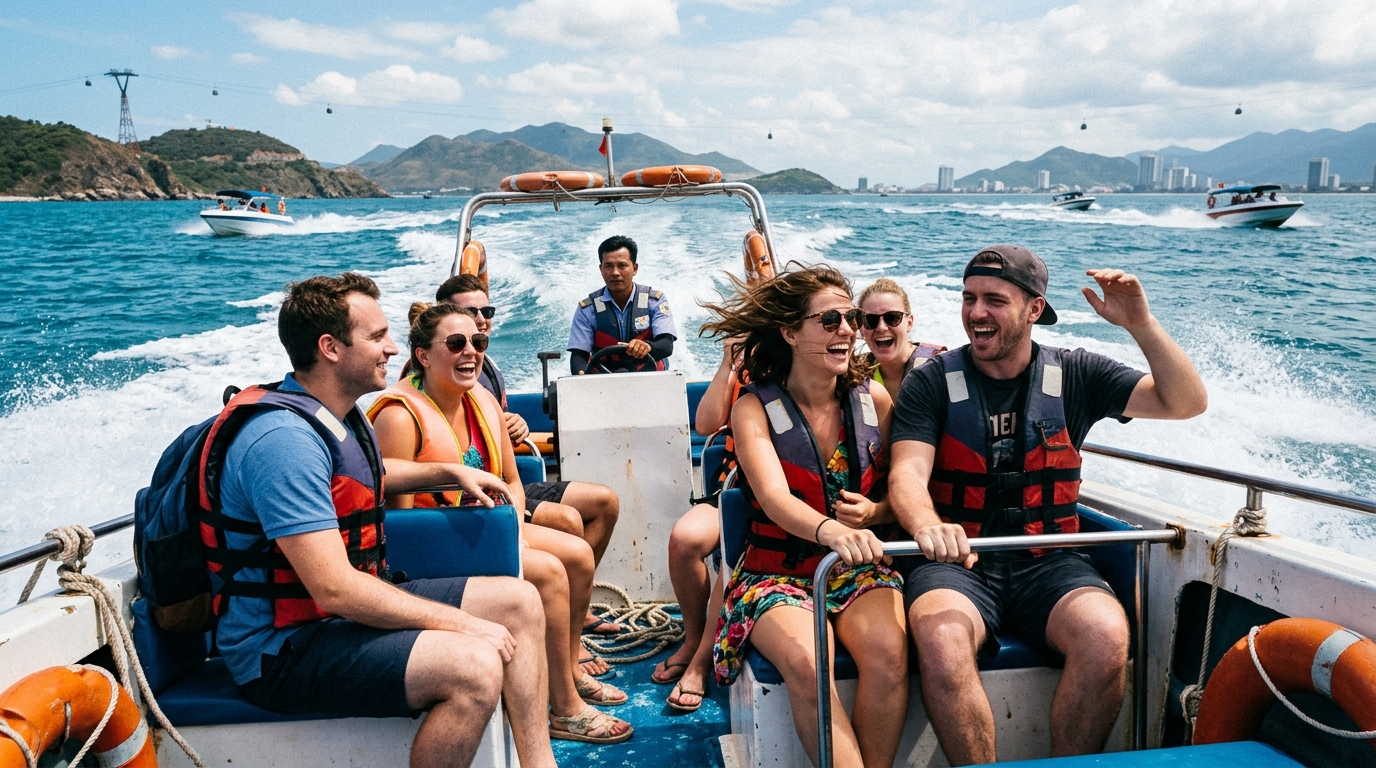 나트랑 스피드보트투어 (조용한 투어 체험 추천